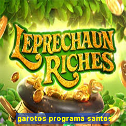 garotos programa santos